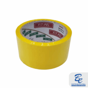 Fita Adesiva Colorida 48mm X 45m Amarela - rolo