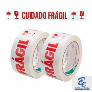 Fita Adesiva Impressa Frágil 48mm X 50m - rolo