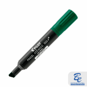 Marcador Permanente Pilot Pincel Atômico 1100-P Recarregável Verde - unidade