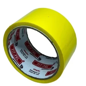 Fita Adesiva Colorida Amarela 48mm x 45m Fiti-Pel - unidade