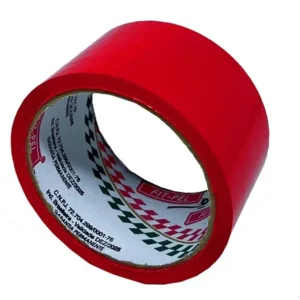 Fita Adesiva Colorida Vermelha 48mm x 45m Fiti-Pel - unidade