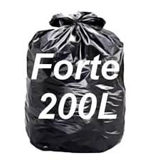 Saco para Lixo Preto 200 Litros 93x110cm – Reforçado – pacote com 1 quilo