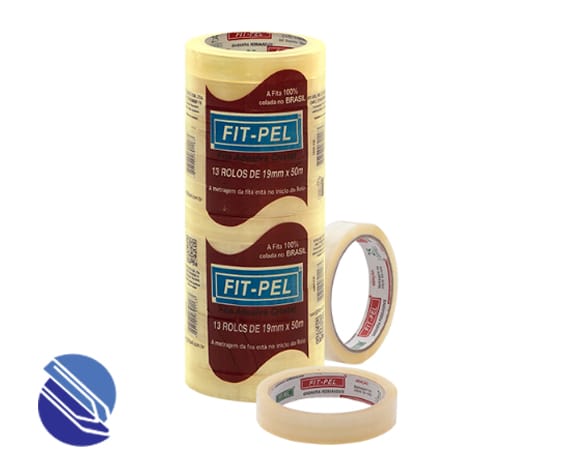 durex.jpg FITA ADESIVA (DUREX) PP 19MM X 50M – FITI-PEL (PCT C/ 13 RL