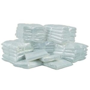 Saco Plástico Transparente PEBD Reforçado 08X30X0,06 - 1kg